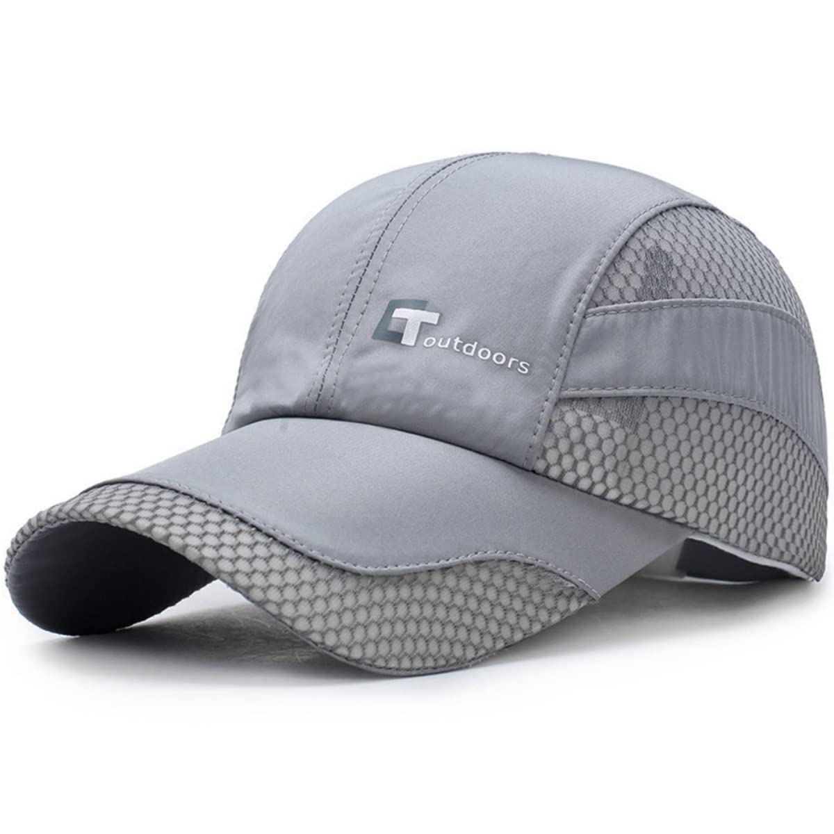GUSTAVE Sports Caps for Men Summer Baseball Caps for Men Cap for Men Stylish Branded Stylish Cap for Shopping Fishing Outside Adjustable Buckle Closure(Grey) GUSTAVE Sports Caps for Men Summer Baseball Caps for Men Cap for Men Stylish Branded Stylish Cap for Shopping Fishing Outside Adjustable Buckle Closure(Grey)